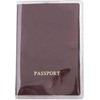 Frosted Passport Cover, Waterproof Passport Protector PVC ID Card Protector