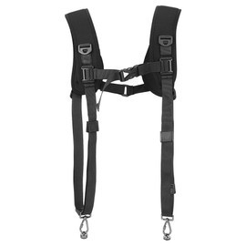 Oumij1 Correa de Hombro de la Cámara Doble, Tornillo Estándar de 1/4 Pulgada Correa de Hombro de Absorción de Choque y Descompresión para Cámara Réflex Digital