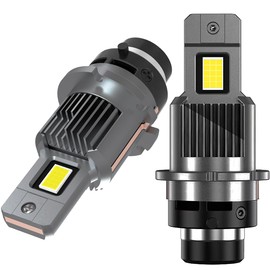 CHOPDARK D4S D4R D4C LED Bulbs 110W 30000Lm Super Bright 6500K Cool White Built-in Fan Plug and Play Fog Lamp 2pcs