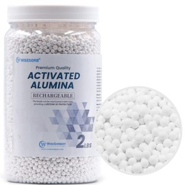 Wisesorb 2 LBS Activated Alumina, Alumina Desiccant Great for Filament Drying, Reusable Dessicant Dehumidifiers Desiccant Moisture Absorber Prevent Wet Filament