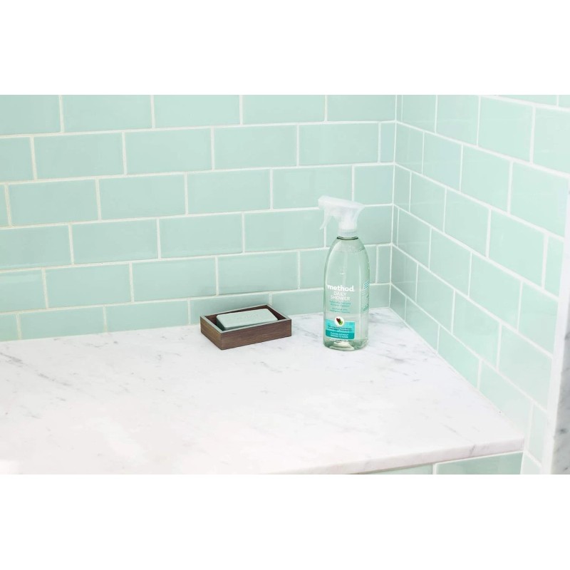 Method Daily Shower Spray Cleaner Refill, Eucalyptus Mint, 68 Ounce