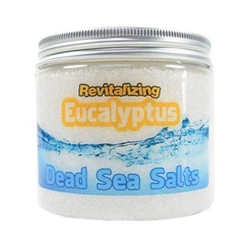 Eucalyptus Dead Sea Salts - Bath Soaks, Herbal Bath Salts, Sea Salt, Bath Salt Soak, Natural Dead Sea Salt, Bath Gifts Bath Favors Spa Gifts