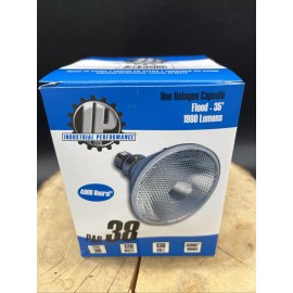Industrial Performance One Capsule Flood Light Bulb PAR38 1980 Lumens 120W 130V 4000 Hours