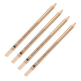 Mikinona 4pcs Concealer Pen Makeup Instant Coverage for Freckles Marks Dark Circles Women's Makeup Supplies Portable Easy to Apply Random Style