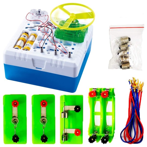 UTST Electrical Experiment, Electronic Circuit Kit, Craft Kit, Children, Science Experiment, Circuit Experiment (Rotation)