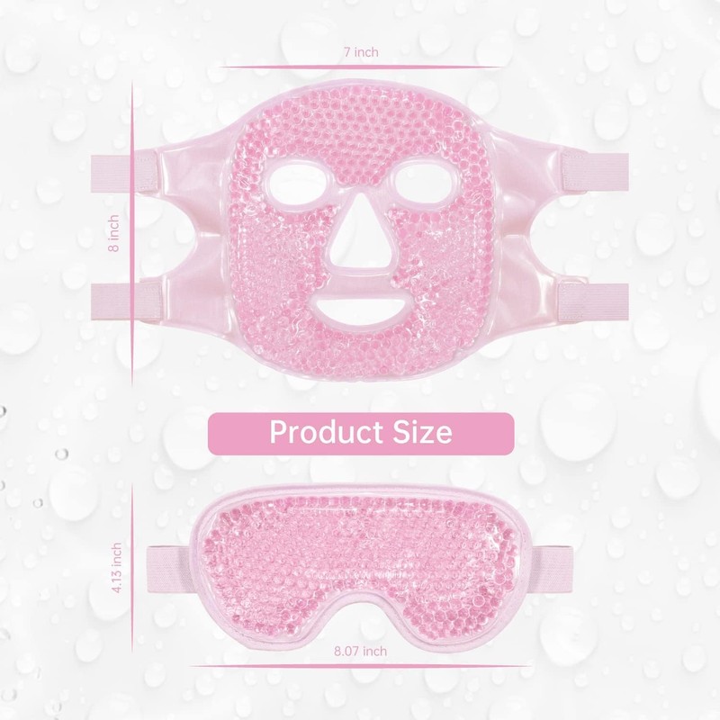 Warm and cold for the face, reduces swelling, eliminates dark