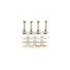 ONKODO BP-512RH Rhodium Plated Banana Plug Set of 4 (Phosphor