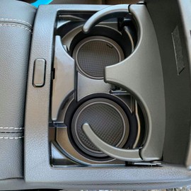 JDMCAR Premium Cup Holder, Console, and Door Pocket Inserts Kit Compatible with Toyota 4Runner 2010-2019 2020 - Custom Liner Accessories (2 Row, Gray Trim)-27PC Set