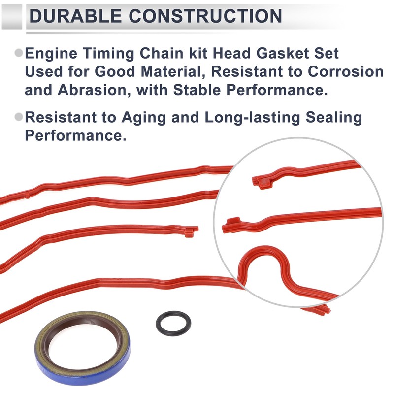 X AUTOHAUX Timing Cover Gasket Set TCS460101 for Ford GT