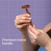 Wilkinson Sword Intuition Rose Gold Safety Razor for Women, 15