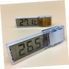 Zerodeko LED Fish Tank Thermometer Stylish Sucker Type Measuring Tool