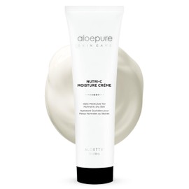 Aloette Nutri-C Face Moisturizer Cream - Daily Facial Skin Care Products for Wrinkles & Fine Lines - Skin Moisturizer Face Lotion Hydrates & Rejuvenates Dry to Normal Skin, Gluten Free - 3 Fl Oz