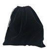 Sanrich Large Black Velvet Pouch Bags With Drawstring 5 Pack