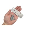 (Pack of 10) Screws Included Steel Flat Connector Plate 40