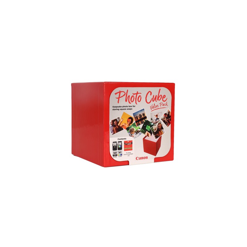 Canon PG-560/CL-561 Photo Cube Value Pack Black/Multiple Colours Value Pack