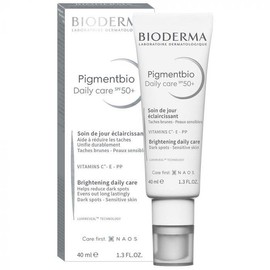 Bioderma BΙΟDΕRΜΑ PIGMENTBIO, BRIGHTENING DAILY CARE CREAM WITH SPF50. FOR DARK SPOTS& SENSITIVE SKIN 40ML