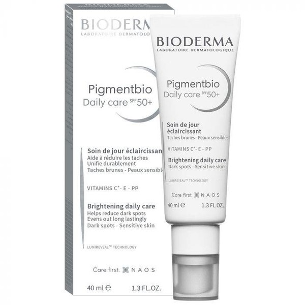 Bioderma BΙΟDΕRΜΑ PIGMENTBIO, BRIGHTENING DAILY CARE CREAM WITH SPF50. FOR