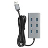 USB 3.0 Hub 7 Ports 5gbps Adapter Portable Aluminium Alloy
