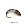 6 Unidades De Mosca Realista Nymph Scud Para Pesca Artificia