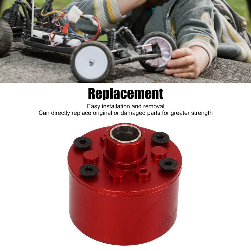 Oumefar Diff Case, Aluminium Differential Diff Case, Suitable for ARRMA