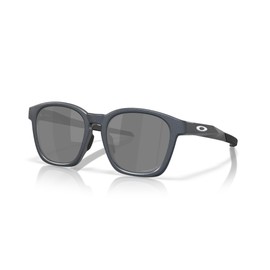 Oakley Oo9507d Shackle Square Sunglasses, Frame color (front): Blue Steel Lens color: Prizm Black Polar