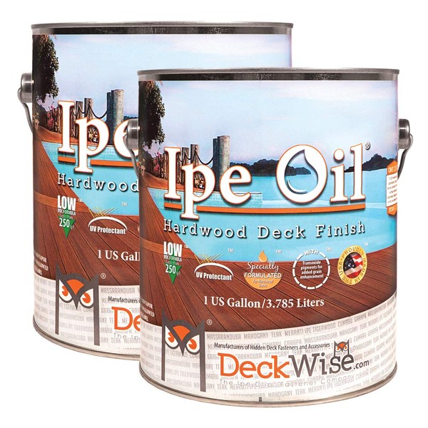 DeckWise DeckWise Ipe Oil Hardwood Deck Semi-Transparent 250 VOC Natural