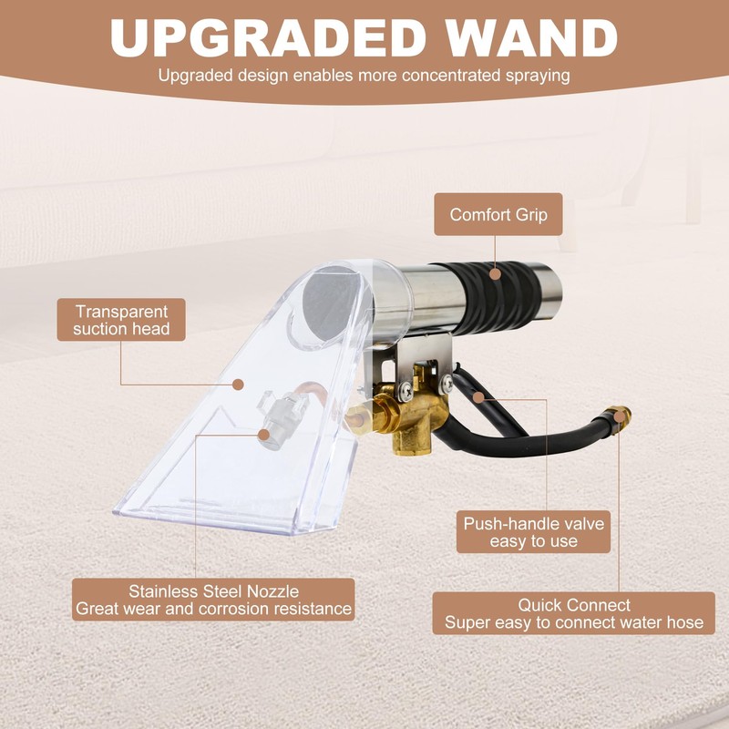 Pro-Grade Shop Vac Extractor Conversion Kit - Universal Shop Vac