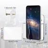 2 Pcs Wall Mounted Phone Holder, Self Adhesive Stand with