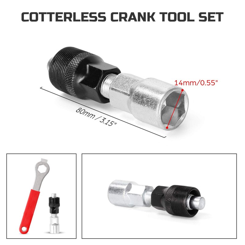Odoland Bike Chain Removal Tool Kits Bicycle Repair Tool Kit