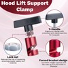 4 PCS Car Hood Prop Struts Clamp, Hood Strut Clamp,