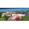 Salty Bones 36" Fishing Ruler Sticker - Largemouth Bass Edition