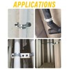 20 Pcs Pipe Clips 10mm,Caianwin Pipe Clamp Stainless Steel 304