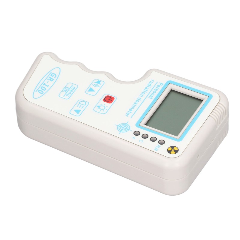 Nuclear Radiation Detector Monitor High Accuracy Sound Light Alarm Portable