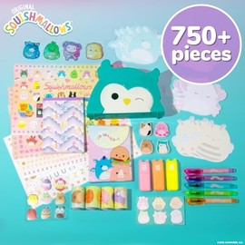Colección de Mini Squish Squad Original de Squishmallows, Set de Papelería, Más de 750 Piezas
