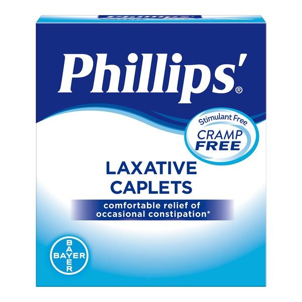 Phillips' Laxative Caplets (24-Count Box), Multi