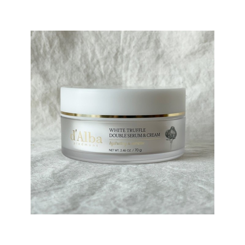 d'Alba White Truffle Double Serum & Cream 70ml 1 Piece