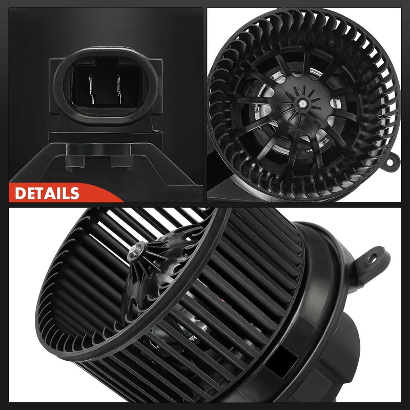 A-Premium HVAC Blower Heater Motor with Fan Cage Compatible with