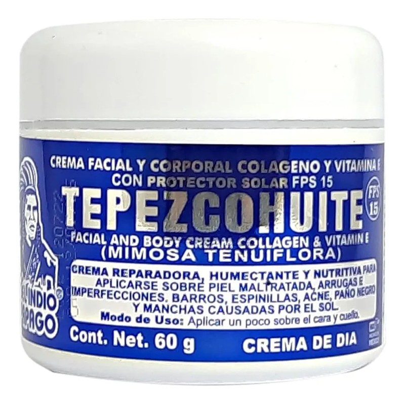 Crema Tepezcohuite Día Noche Kit Cremas