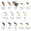 BASSDASH Trout Steelhead Salmon Fishing Flies Barbed Barbless Fly Hooks
