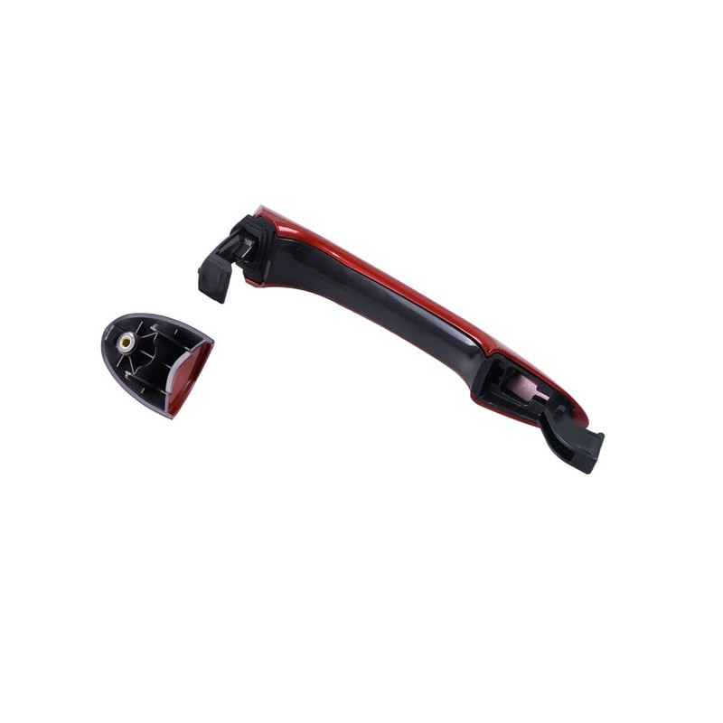 HUYILUN0104 Red 1 Lot 4 Doors Exterior Handle Outer Door
