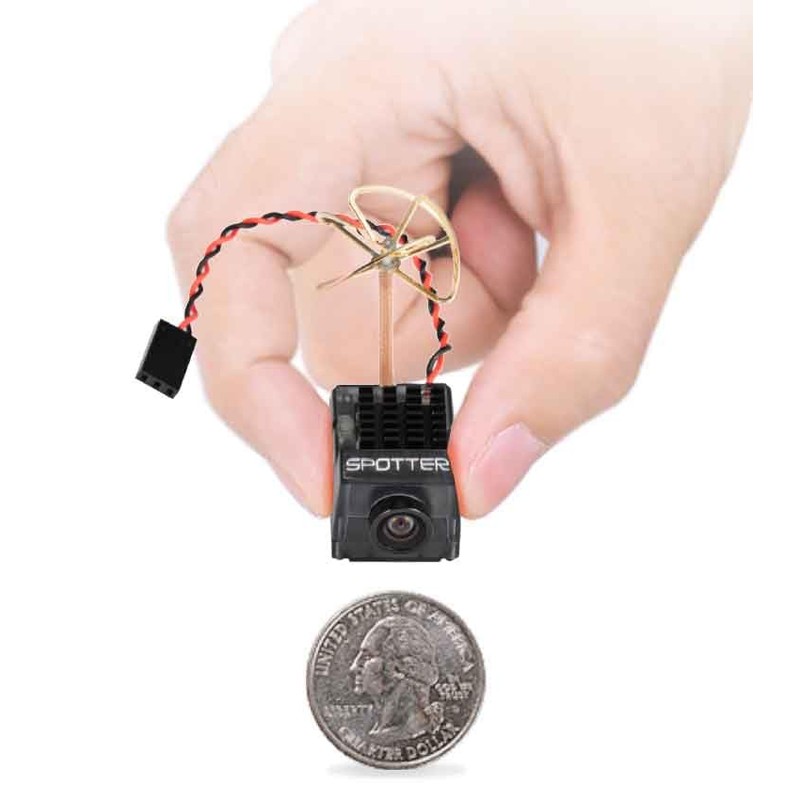 RunCam Spotter V2 FPV Camera and Transmitter,5.8G Micro FPV AIO