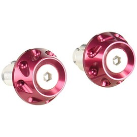 ハーディー(HARDY) エクストリームバーエンドキャップ レッド HH03