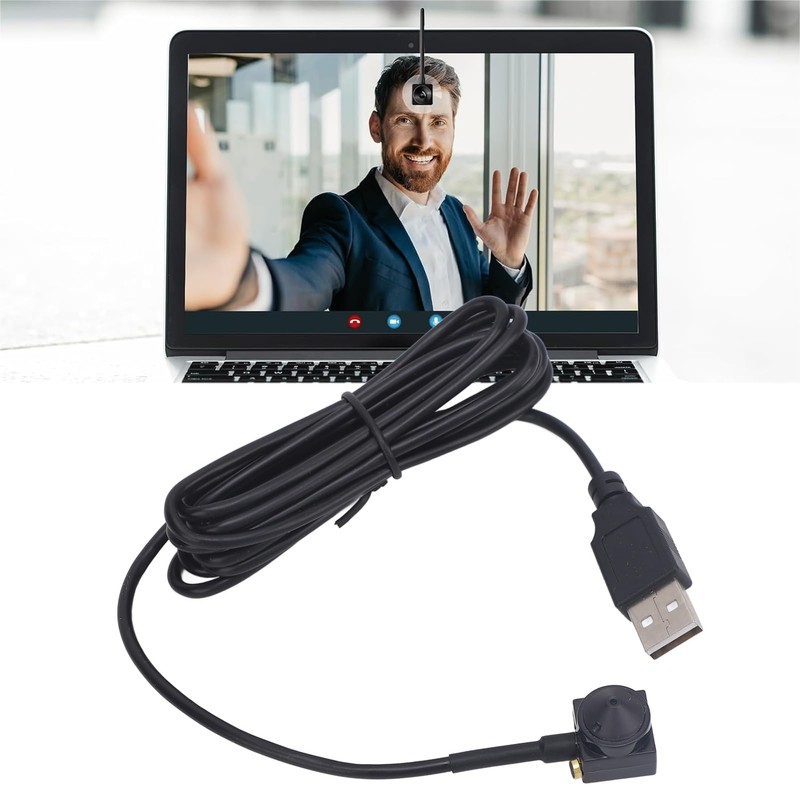 1080P Center Webcam for PC, Eye to Cam Middle Screen
