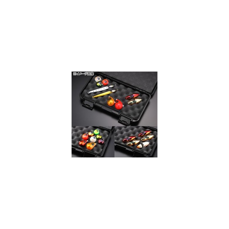 JACKALL Cushion Tylaba Box, Black/Black, 8.9 x 5.0 x 1.3