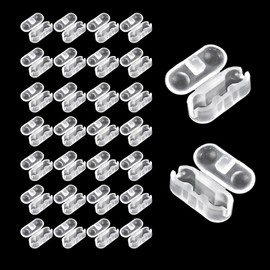 30 Pack Ball Chain Connectors Assorted Roller Shade Bead Chain Connectors Ball Chain Cord Connector Clips for Vertical and Roman Blinds Replacement Parts