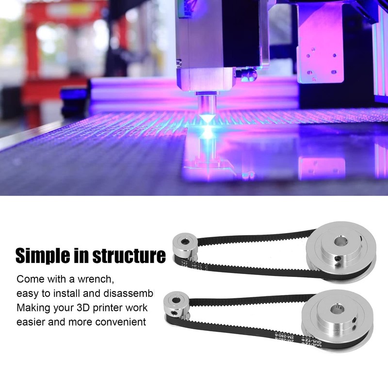 Rueda Síncrona Juego de Poleas de Distribución de Aluminio 20