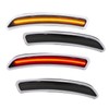 KYYET Smoked Lens Led Side Marker Light Kit Compatbile with