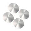 VekAuto 4 Pcs Wheel Center Cap Sticker, 75mm Universal for