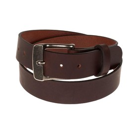 Nohma Leather, Men's Leather Belt, Made in USA, Full-Grain Leather, Casual Everyday Wear Belts, Amish Handmade (Brown 5572-AS, 44" (Size 40 Pants) - Check Size Guide)