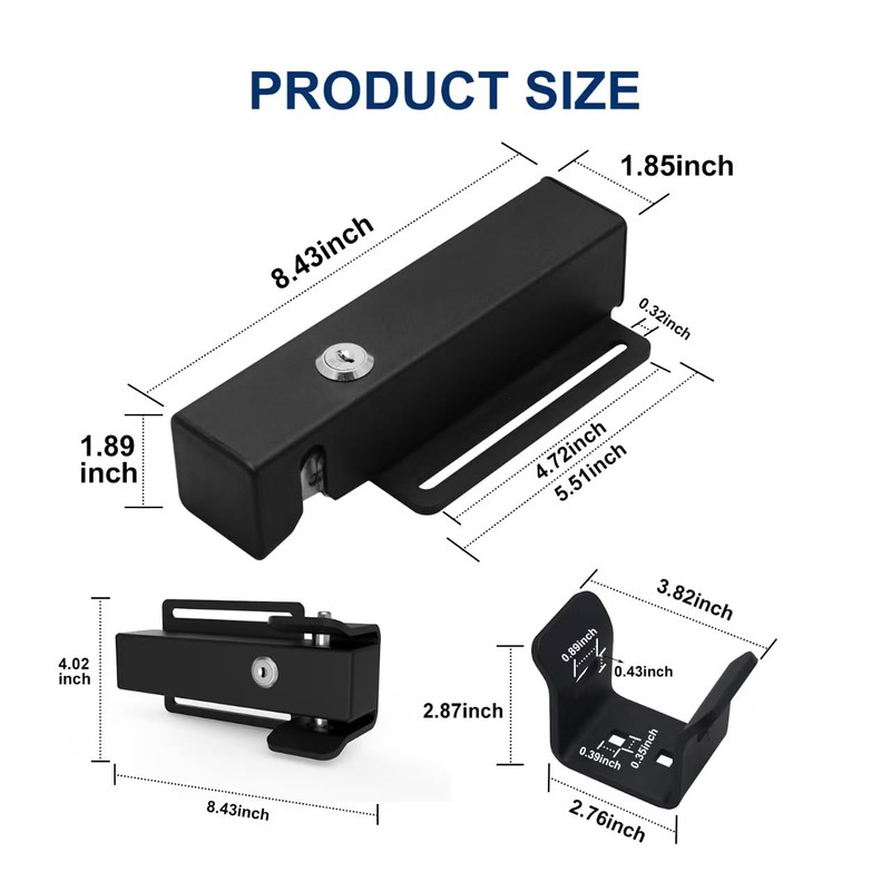 X X-HOUSE Universal Automatic Electric Gate Lock Gate Operator System